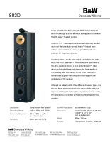 Bowers & Wilkins 803-D-Brochure